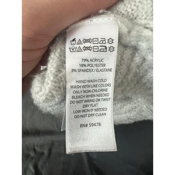 Nanette Lepore Tunic Sweater, Med, Gray,  Lightweight, Soft - Picture 5 of 8